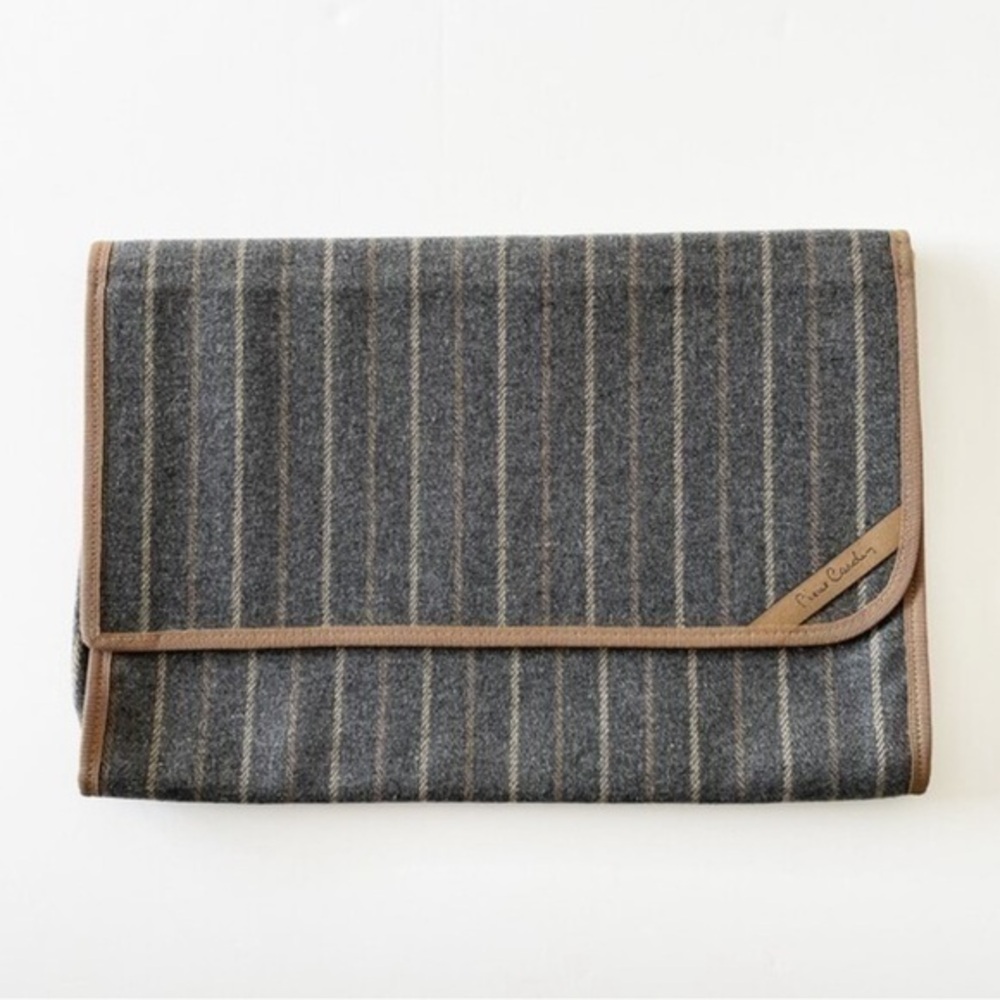Pierre Cardin Laptop Cover Portfolio Travel Professional Business Classic EUC